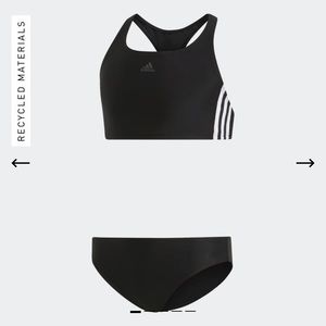 Adidas girls 3-STRIPES BIKINI size XS